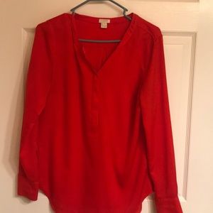 red long sleeve